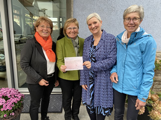 Zonta Spendenübergabe an SFV